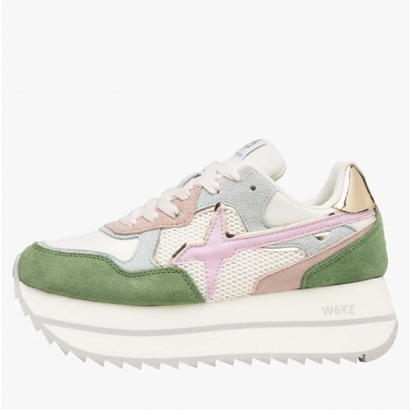 W6YZ Deva W. Colorblock Sneakers | 5.5 - Picture 2 of 12